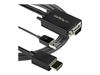 StarTech.com 3m VGA to HDMI Converter Cable with USB Audio Support & Power, Analog to Digital Video Adapter Cable to connect a VGA PC to HDMI Display, 1080p Male to Male Monitor Cable - Supports Wide Displays (VGA2HDMM3M) - adapter cable - HDMI / VGA / US_thumb_3