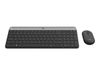 Logitech Keyboard and Mouse Set Slim Wireless Combo MK470 - Graphite_thumb_1