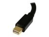 StarTech.com DisplayPort auf Mini DisplayPort Adapter - 1 x DP (20 pin) (Buchse) 1 x Mini DP (20 pin) (Stecker) - Länge 15,2cm - Schwarz - DisplayPort-Kabel - 15.2 cm_thumb_3