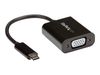 StarTech.com USB-C to VGA Adapter - Black - 1080p - Video Converter For Your MacBook Pro - USB C to VGA Display Dongle (CDP2VGA) - external video adapter - black_thumb_4
