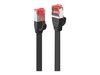 Cable Lindy Cat.6 U/UTP Flachband 10m Black_thumb_1