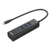 Lindy 43249 Schnittstellen-Hub USB 3.2 Gen 1 (3.1 Gen 1) Type-C 5000 Mbit/s Schwarz_thumb_2