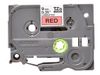 Brother Laminated Tape P-Touch TZe-421 - 9 mm x 8 mm - Black on Red_thumb_1