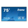 iiyama LED-Display ProLite LH7565UHSB-B1 - 190 cm (75") 3840 x 2160 4K_thumb_1