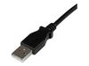 StarTech.com 1m USB 2.0 A to Right Angle B Cable Cord - 1 m USB Printer Cable - Right Angle USB B Cable - 1x USB A (M), 1x USB B (M) (USBAB1MR) - USB cable - 1 m_thumb_2