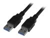 StarTech.com 3m 10 ft USB 3.0 Cable - A to A - M/M - Long USB 3.0 Cable - USB 3.1 Gen 1 (5 Gbps) (USB3SAA3MBK) - USB cable - 3 m_thumb_1
