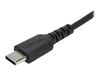 StarTech.com 1m USB A to USB C Charging Cable - Durable Fast Charge & Sync USB 2.0 to USB Type C Data Cord - Aramid Fiber M/M 60W Black - USB Typ-C-Kabel - 1 m_thumb_4