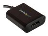 StarTech.com USB-C to DisplayPort Adapter - 4K 60Hz - Black - USB 3.1 Type-C to DisplayPort Adapter - USB C Video Adapter (CDP2DP) - external video adapter - black_thumb_3