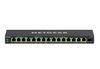 NETGEAR GS316EP Managed Gigabit Ethernet (10/100/1000) Power over Ethernet (PoE) Black_thumb_2