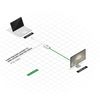 Lindy 41021 DisplayPort-Kabel 0,15 m Mini DisplayPort Weiß_thumb_5