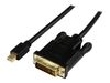 StarTech.com 3 ft Mini DisplayPort to DVI Active Adapter Converter Cable - 3ft (0.9m) Active mDP to DVI M/M Cable for PC 1920x1200 - Black (MDP2DVIMM3BS) - DisplayPort cable - 90 cm_thumb_1