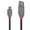 Lindy 36732 USB Kabel USB 2.0 1 m USB A Micro-USB B 0,48 Gbit/s Schwarz, Grau_thumb_1