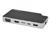 StarTech.com USB C Multiport Adapter, USB-C to 4K HDMI or VGA Display/Video/Monitor with 100W Power Delivery Pass-through, 10Gbps USB Hub, MicroSD, Ethernet, USB 3.1 Gen 2 Type-C Mini Dock - Works w/ Thunderbolt 3 (CDP2HVGUASPD) - docking station - USB-C_thumb_4