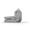 Lindy 40624 Schnittstellenblockierung Türblockierschlüssel USB Typ-A Weiß Acrylnitril-Butadien-Styrol (ABS) 1 Stück(e)_thumb_1