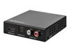 StarTech.com HDMI Audio Extractor - 4K 60Hz - HDMI Audio De-embedder - HDR - Toslink Optical Audio - Dual RCA Audio - HDMI Audio (HD202A) - HDMI audio signal extractor_thumb_1