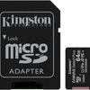 Kingston Flash Card inkl. SD-Adapter CANVAS Select Plus - microSDHC UHS-I - 64 GB - 2 Pack_thumb_1