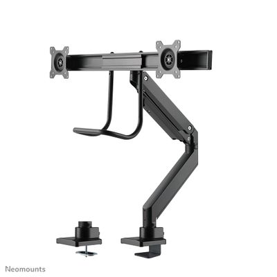 Neomounts NM-D775DXBLACK Monitor arm 10-32" - gas spring - Topfix - 180°-stop_8