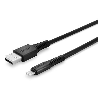 cable: Lindy Lightning plug - Lightning / USB Typ A - 2m - back_5