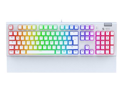 SPC Gear Tastatur GK650K Omnis Pudding Edition - Weiß_5