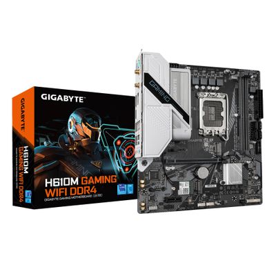 GIGABYTE Mainboard H610M GAMING WF DDR4 - Micro ATX - Socket LGA1700 - Intel H610 Express_thumb