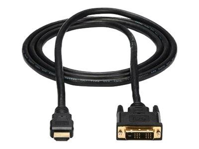 StarTech.com 6ft HDMI to DVI D Adapter Cable - Bi-Directional - HDMI to DVI or DVI to HDMI Adapter for Your Computer Monitor (HDMIDVIMM6) - video cable - 1.83 m_2