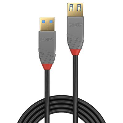Lindy 36760 USB Kabel USB 3.2 Gen 1 (3.1 Gen 1) 0,5 m USB A 5 Gbit/s Schwarz_2