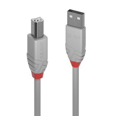 Lindy USB-Kabel Anthra Line - USB-A / USB-B - 50 cm_thumb