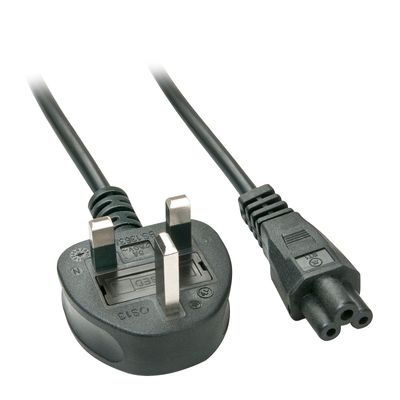 Lindy Stromkabel - UK 3 Pin / IEC C5 - 2 m_thumb