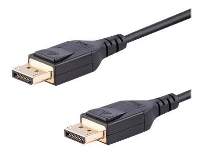 StarTech.com 3 m VESA Certified DisplayPort 1.4 Cable - 8K 60Hz HBR3 HDR - 10 ft Super UHD 4K 120Hz - DP to DP Slim Video Monitor Cord M/M - DisplayPort cable - 3 m_3