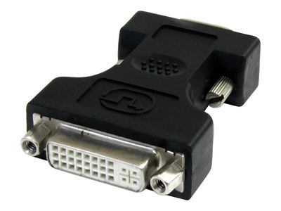 StarTech.com DVI-I to VGA Cable Adapter - Black - F / M - DVI I to VGA Adapter for Your VGA Monitor or Display (DVIVGAFMBK) - VGA adapter_1