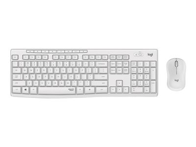 Logitech silent Keyboard and Mouse Set MK295 - QWERTY - White_3