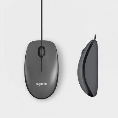 Logitech mouse M100 - Black_6