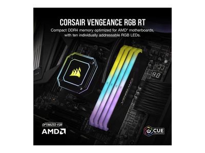 CORSAIR RAM Vengeance - 16 GB (2 x 8 GB Kit) - DDR4 3600 UDIMM CL16_8
