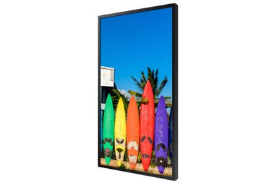 Samsung OM55B Digital signage flat panel 139.7 cm (55") LCD Wi-Fi 3000 cd/m² 4K Ultra HD Black Built-in processor Tizen 5.0 24/7_8