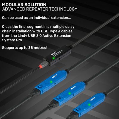 Lindy 10m USB 3.0 Aktivverlängerung Typ A an C_8