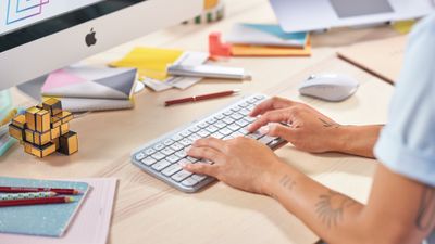 Logitech Tastatur MX Keys Mini - Hellgrau_4