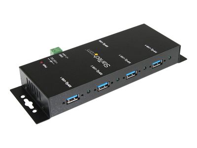 StarTech.com Montierbarer 4 Port Industrieller USB 3.0 SuperSpeed Hub inkl. Netzteil - Hub - 4 Anschlüsse_2