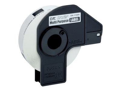 Brother multipurpose labels DK-11204 - Black on white_thumb