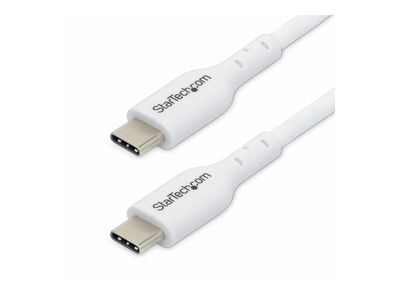 StarTech.com 3m White USB-C Charging Cable, USB C Cable, 60W 3A PD - USB Typ-C-Kabel - 24 pin USB-C zu 24 pin USB-C - 3 m_thumb