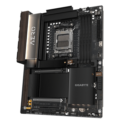 GIGABYTE Mainboard X870E AERO X3D DARK WOOD - ATX - Socket AM5 - AMD X870E_4
