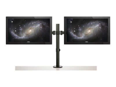 StarTech.com Desk Mount Dual Monitor Arm - Ergonomic VESA Compatible Mount for up to 32 inch Display - Desk Clamp / Grommet - Articulating - desk mount (adjustable arm)_5