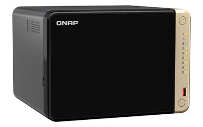 QNAP TS-664 NAS Tower Intel® Celeron® N5095 8 GB DDR4 0 TB QNAP QTS Schwarz, Bronze_3