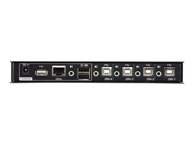 ATEN CS724KM USB Boundless KM Switch - Schalter Tastatur/Maus/USB/Audio - 4 Anschlüsse_4