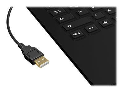 KeySonic Tastatur mit Touchpad KSK-5230IN - Schwarz_6