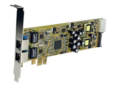 StarTech.com Dual Port PCI Express Gigabit Netzwerkkarte - 2 Port RJ45 PCIe PoE/PSE NIC Server Adapter - 10/100/1000 Mbit - Netzwerkadapter - PCIe - Gigabit Ethernet x 2_3