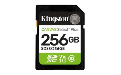 Kingston Flash-Card Canvas Select Plus - SDXC UHS-I - 256 GB_thumb