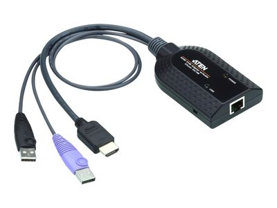 ATEN KA7188 USB HDMI Virtual Media KVM Adapter Cable - KVM / audio / USB extender - HDMI_thumb