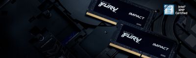 Kingston RAM FURY Impact - 64 GB (2 x 32 GB Kit) - DDR5 5600 SO-DIMM CL40_17