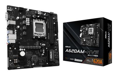 Asrock A620AM-HVS AMD A620A Socket AM5 micro ATX_5