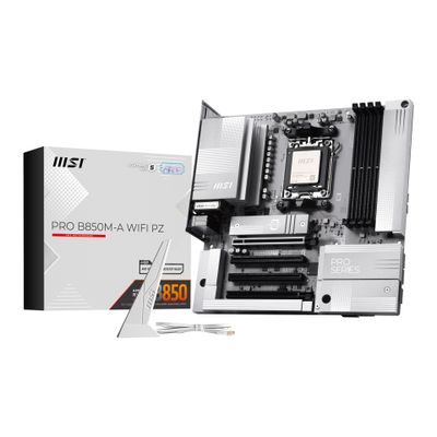 MSI Mainboard PRO B850M-A WIFI PZ - Micro ATX - Socket AM5 - AMD B850_thumb